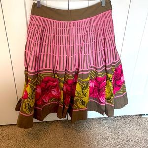 Anthropologie resort wear skirt